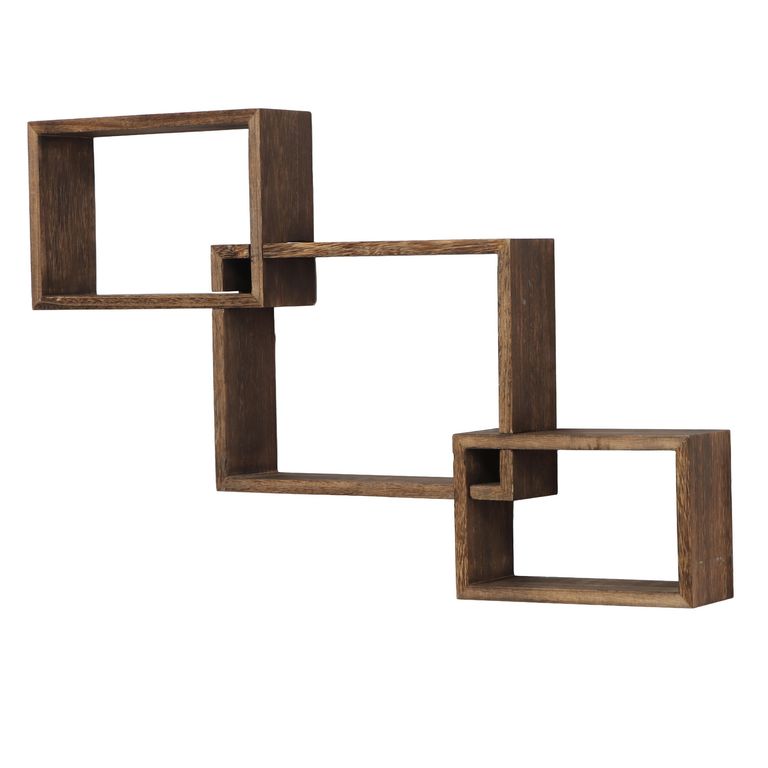 Set 3 Repisas Cuadradas Decorativas