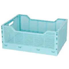 JUST HOME COLLECTION - CAJA PLEGA 30X40X17 TURQUESA