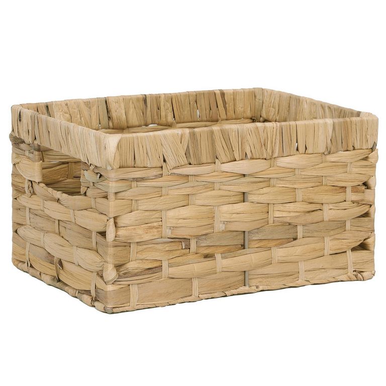 Canasto De Fibra Rectangular 30 x 20 x 16 cm Tamaño M