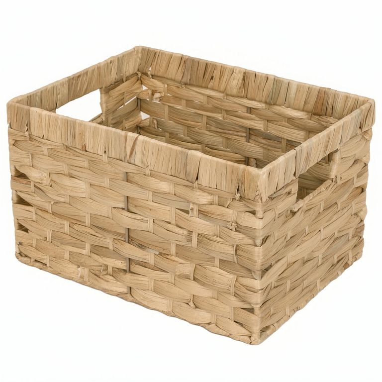 Canasto De Fibra Rectangular 34 x 25 x 20 cm Tamaño L