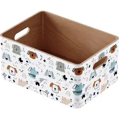JUST HOME COLLECTION - Caja Organizadora Infantil Animales