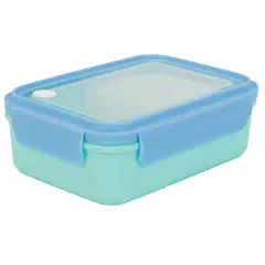 JUST HOME COLLECTION - Contenedor de Silicona Bento Azul