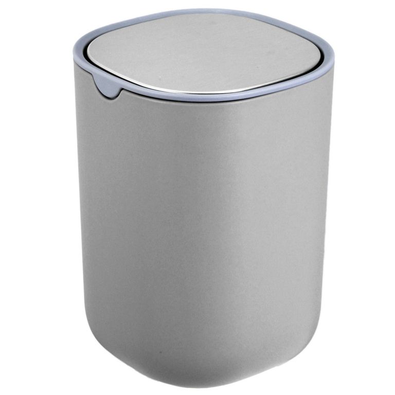 Basurero Portátil 1.5 Litros Gris