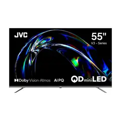 JVC - Televisor LED 55 " 4K Ultra HD Google TV LT-55KM958