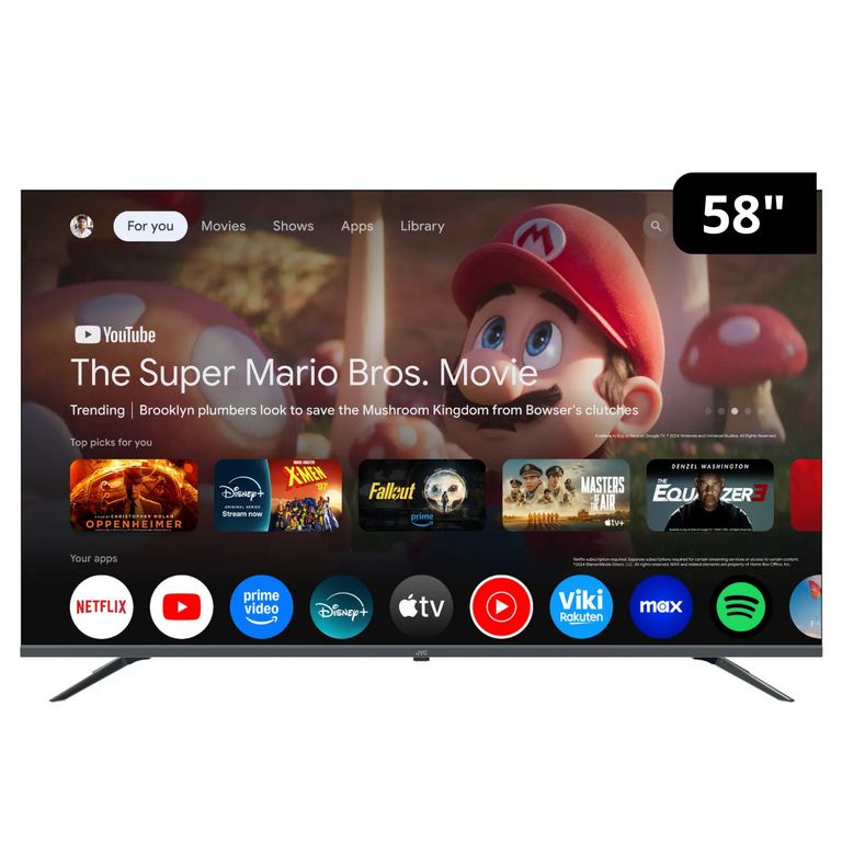 Televisor QLED 58" 4K Ultra HD Google TV LT-58KM858