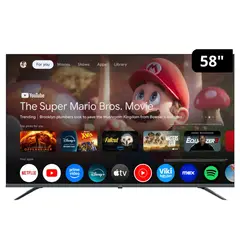 JVC - Televisor QLED 58" 4K Ultra HD Google TV LT-58KM858