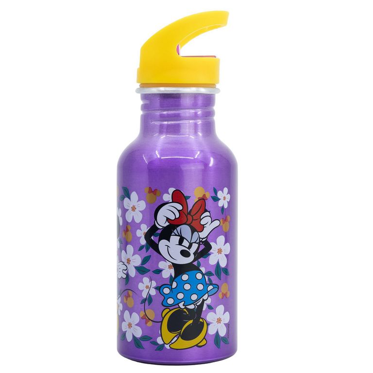 Botella de Aluminio 545ml Minnie