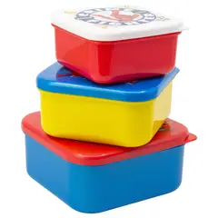 DISNEY - Set 3 Cajas de Snack Spiderman