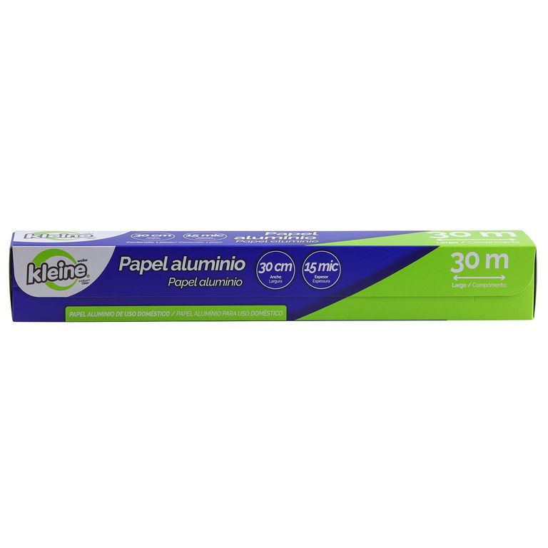 Papel De Aluminio 15 Micras 30 Cm X 30 M