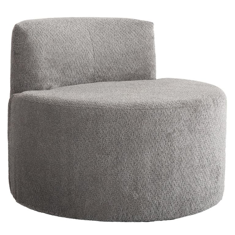 Poltrona Chenille Gris