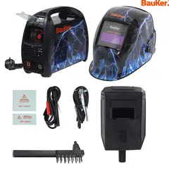 BAUKER - Soldador Inverter 160A MMA Energy + Máscara