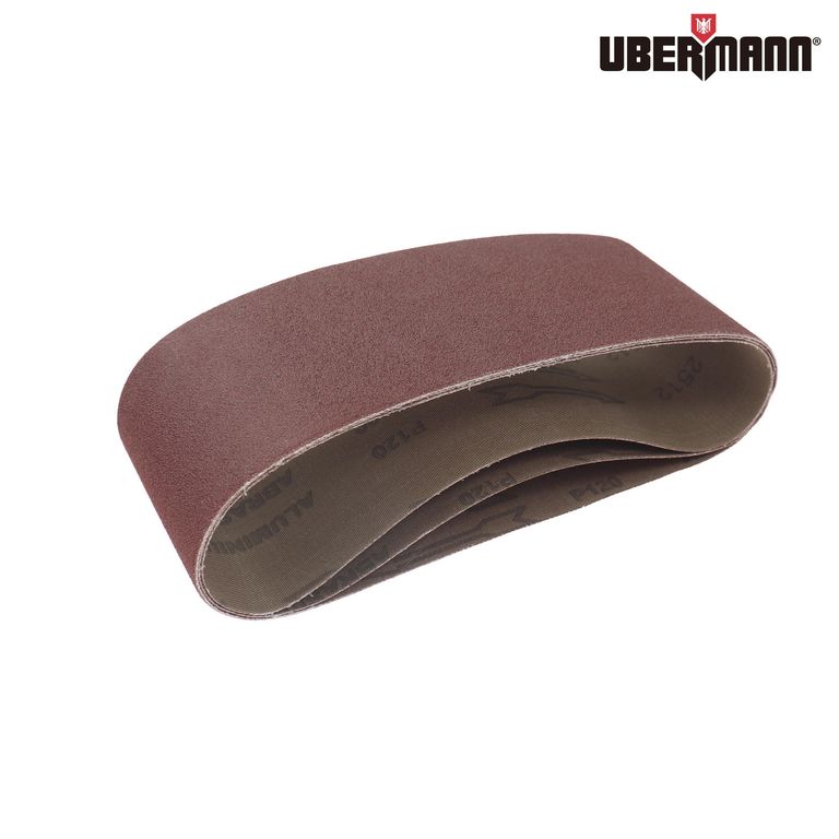 Set 3 Bandas Lijadoras G120 3X18"