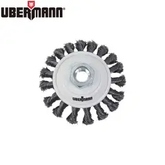 UBERMANN - Grata Circular Trenzada Bisel 10mm