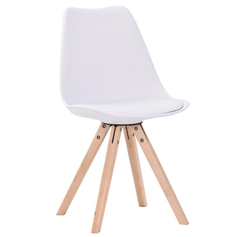 Silla de Comedor Copper Blanca