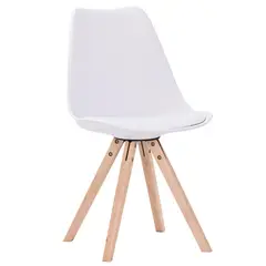 JUST HOME COLLECTION - Silla de Comedor Copper Blanca