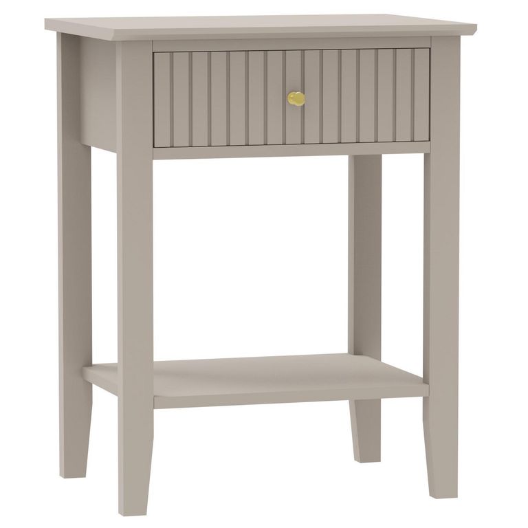 Velador Cottage 1 Cajón Taupe