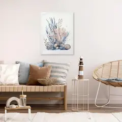 JUST HOME COLLECTION - Cuadro Canvas Beach Coral 2 40x51