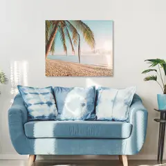 JUST HOME COLLECTION - Cuadro Canvas Beach Playa 60x51