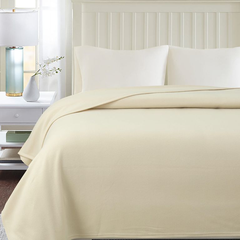 Frazada Polar 2 Plazas Beige