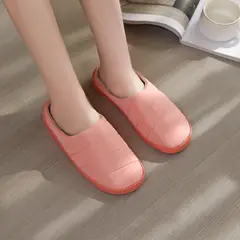 JUST HOME COLLECTION - Pantufla lisa L/XL Rosa