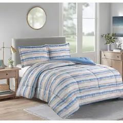 JUST HOME COLLECTION - Edredón Nord Estampado Queen