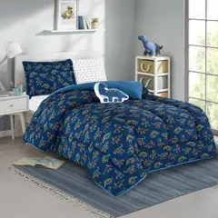 JUST HOME COLLECTION - Combo Edredón + Cofre + Sábana Infantil 1.5 Plazas