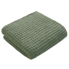 JUST HOME COLLECTION - Manta Boho Tejida 130 x 160 Verde