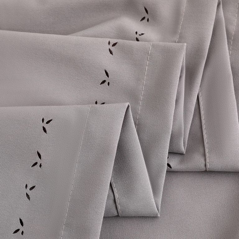 Mantel 180 x 180 cm Poliéster Beige