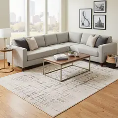 JUST HOME COLLECTION - Alfombra Amarna 200x285 Beige