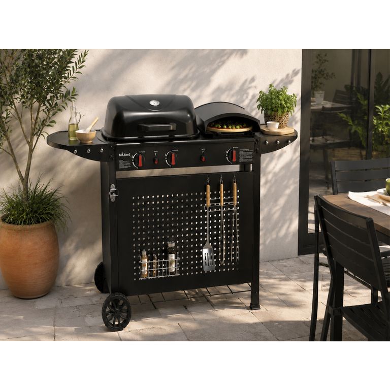 Parrilla a Gas 3 en 1