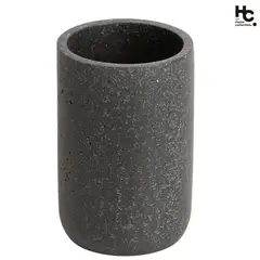 JUST HOME COLLECTION - Vaso de Piedra Negro