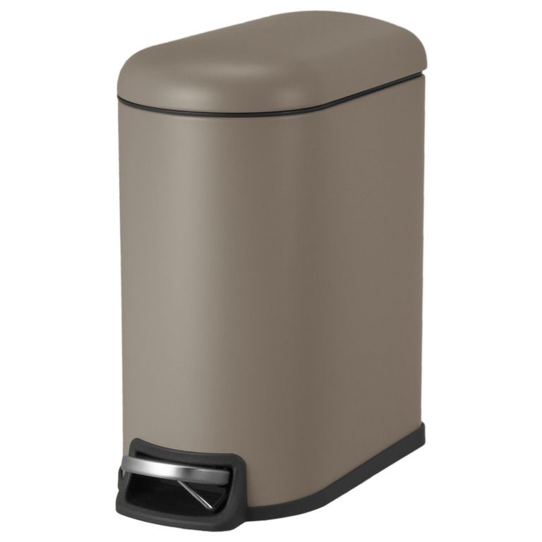 Papelero 5L Cierre Suave Taupe