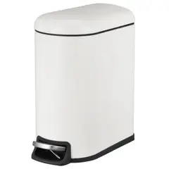 JUST HOME COLLECTION - Papelero 5L Cierre Suave Blanco