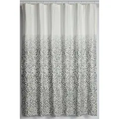 JUST HOME COLLECTION - Cortina de Baño Leopardo Gris 180x180cm