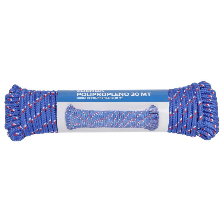 Cuerda Polipropileno 8 mm 30 m Azul