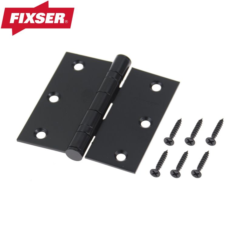 1 Bisagra 3.5" Inox Negro
