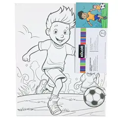 KOLOR - Canva Futbol 20x25 Kolor