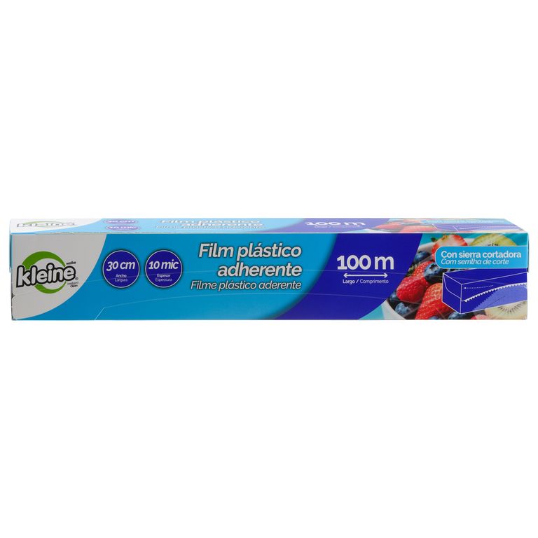Film Plástico con Cortador 30 cm x 100 m