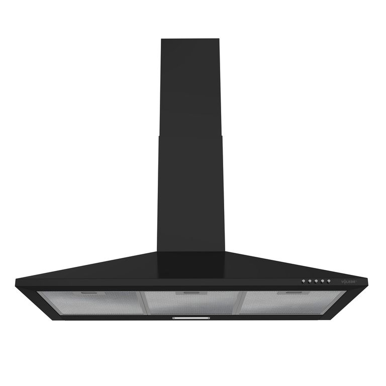 Campana Decorativa Negro Volker 90cm