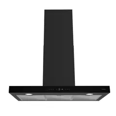 VOLKER - Campana Decorativa Touch Negra Volker 90cm