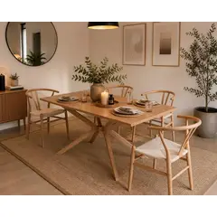 JUST HOME COLLECTION - Juego de Comedor Roberta 1y4