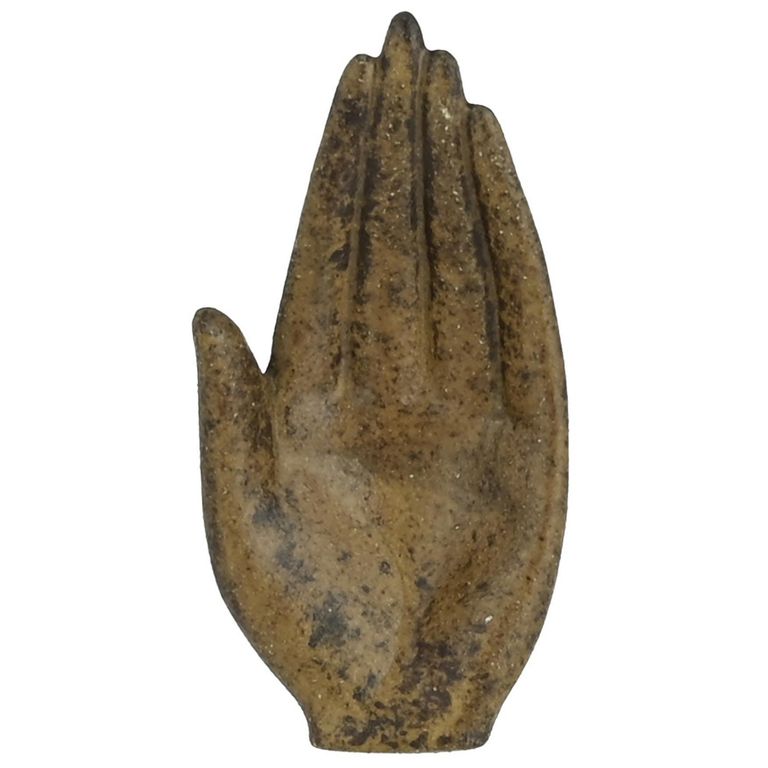 Joyero de cerámica modelo mano 13.2cm