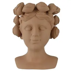 JUST HOME COLLECTION - Maceta de Cerámica de cabeza Terra 26cm