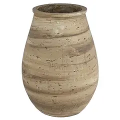 JUST HOME COLLECTION - Jarrón de cemento 42cm