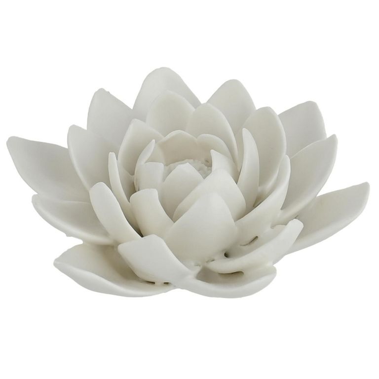 Portavela de Cerámica de flor 6.5cm