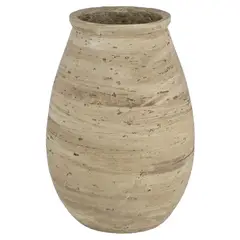 JUST HOME COLLECTION - Jarrón de cemento 36cm