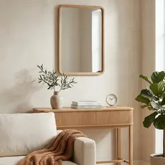 JUST HOME COLLECTION - Espejo Madera 60x90cm