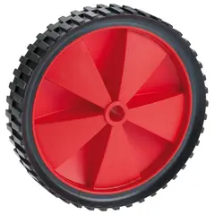 FIXSER - Rueda de PVC Roja 150x34x12 mm