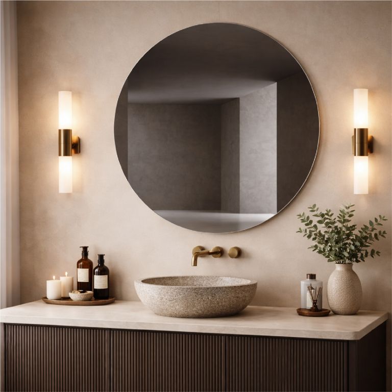 Espejo de Baño Redondo 100cm