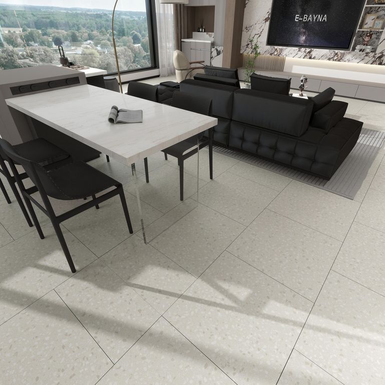 Piso Vinílico LVT Bombay Gris 2 mm 45x45 cm 4.45 m2